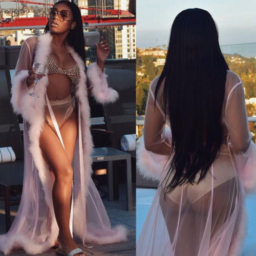 " Sexy Mami" Lingerie See Through Robe