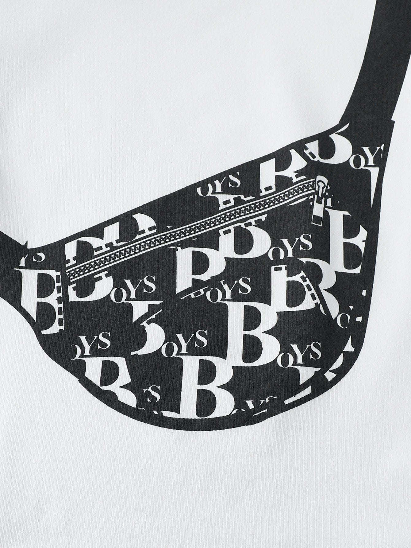 Boys Bag Graphic T-Shirt and Letter Print Shorts Set