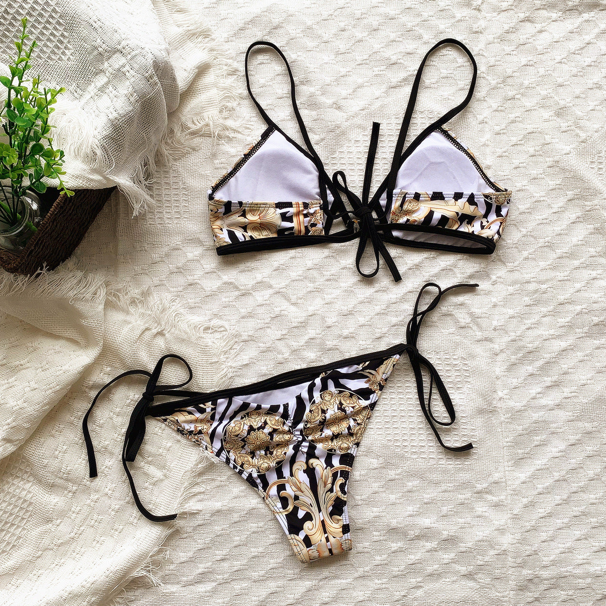 "Catch Up If You Can" 2 Piece Swimsuit