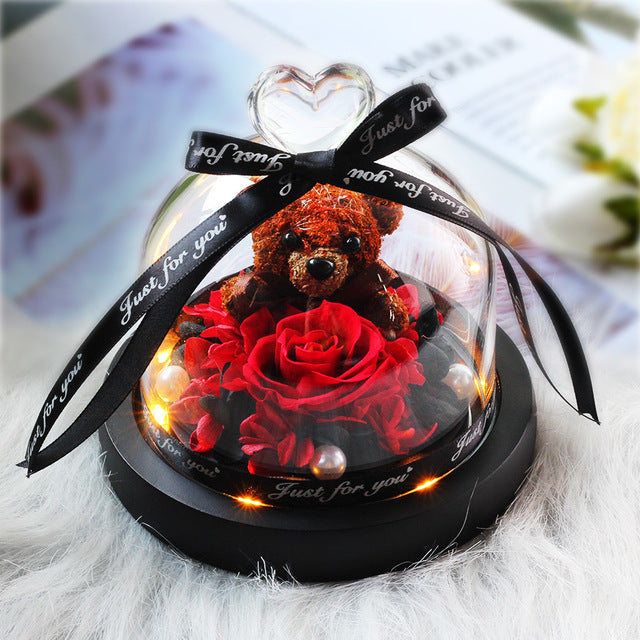 Mother Day Preserved Flowers Globe