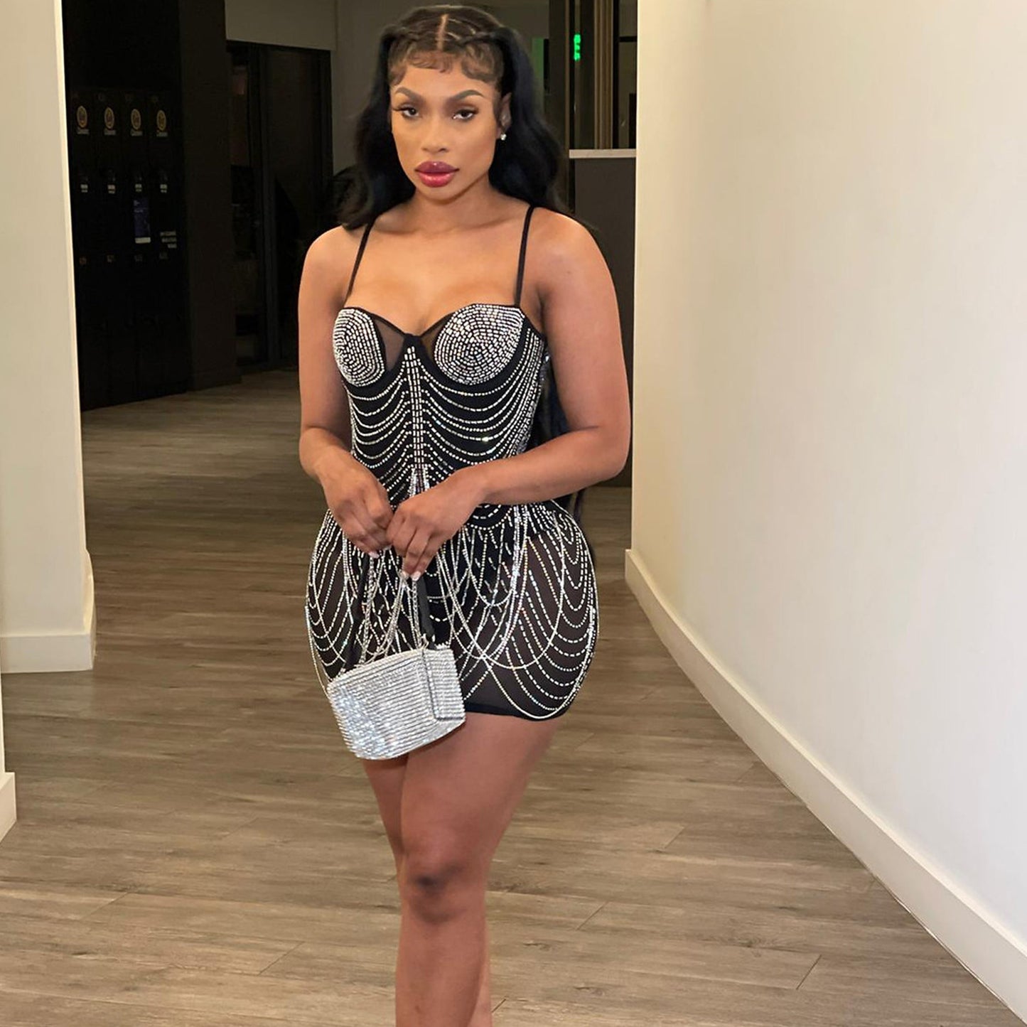"I'm A Diva" Tassel Bodycon Dress