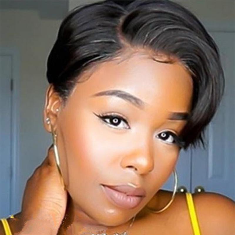 Short Bob Wig Lace Front Human Hair Wig