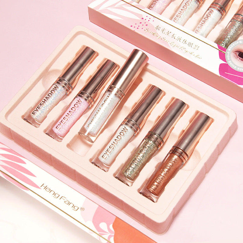 Pearl Glitter Sequin Liquid Eyeshadow Set