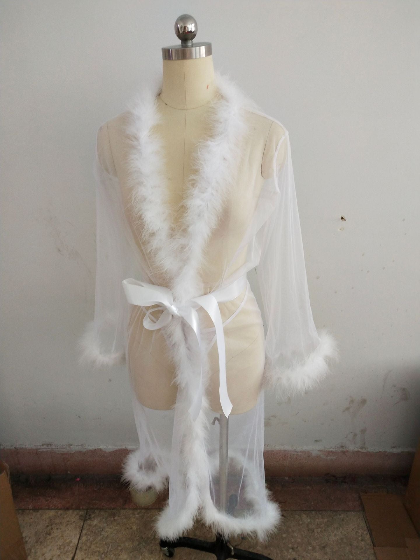 " Sexy Mami" Lingerie See Through Robe