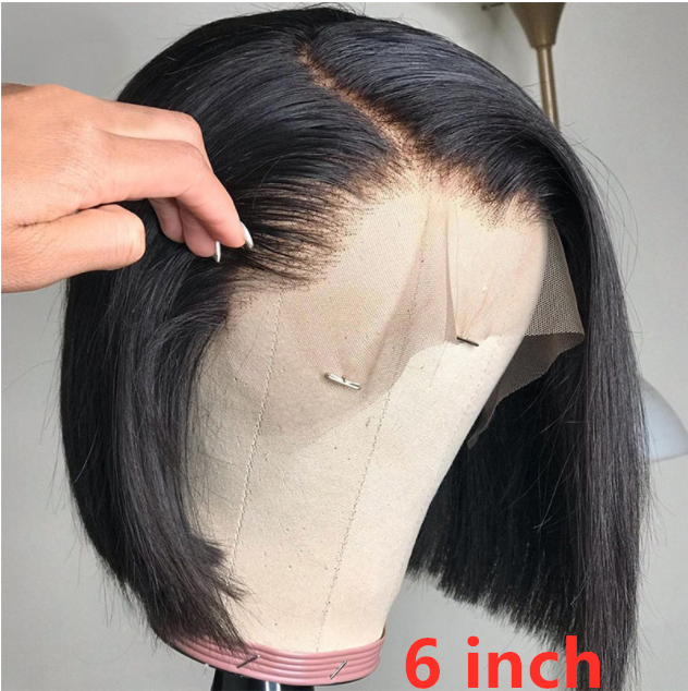 "Human Hair Bob Wig"