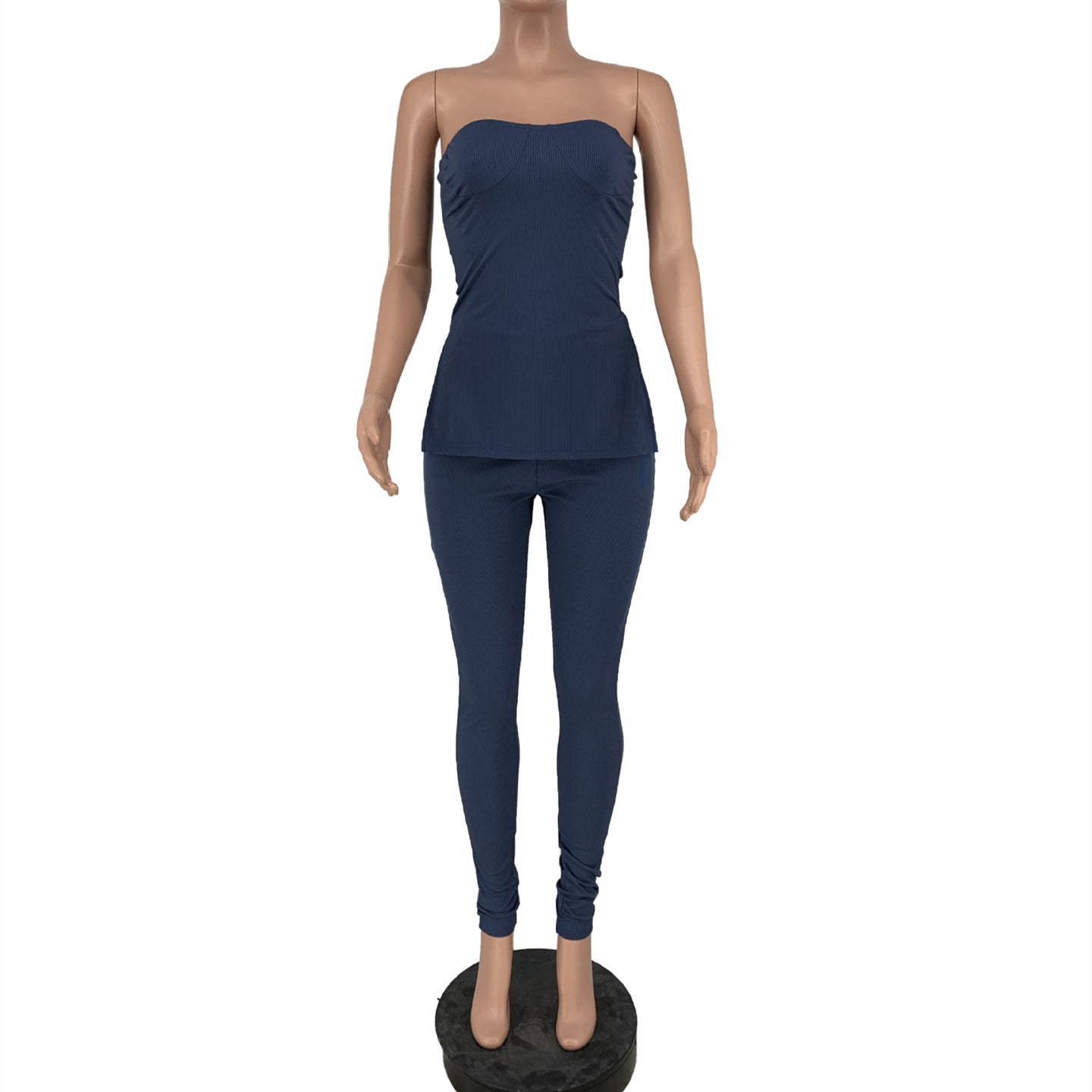 "Casually Me" Sexy Rib Knit 2 Piece Set