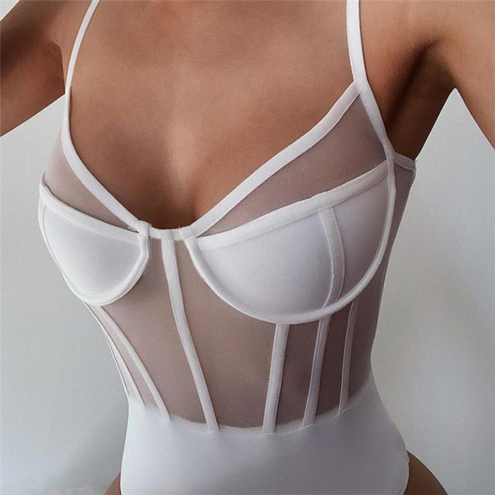 "Look and Can't Touch"White Women Bodysuit
