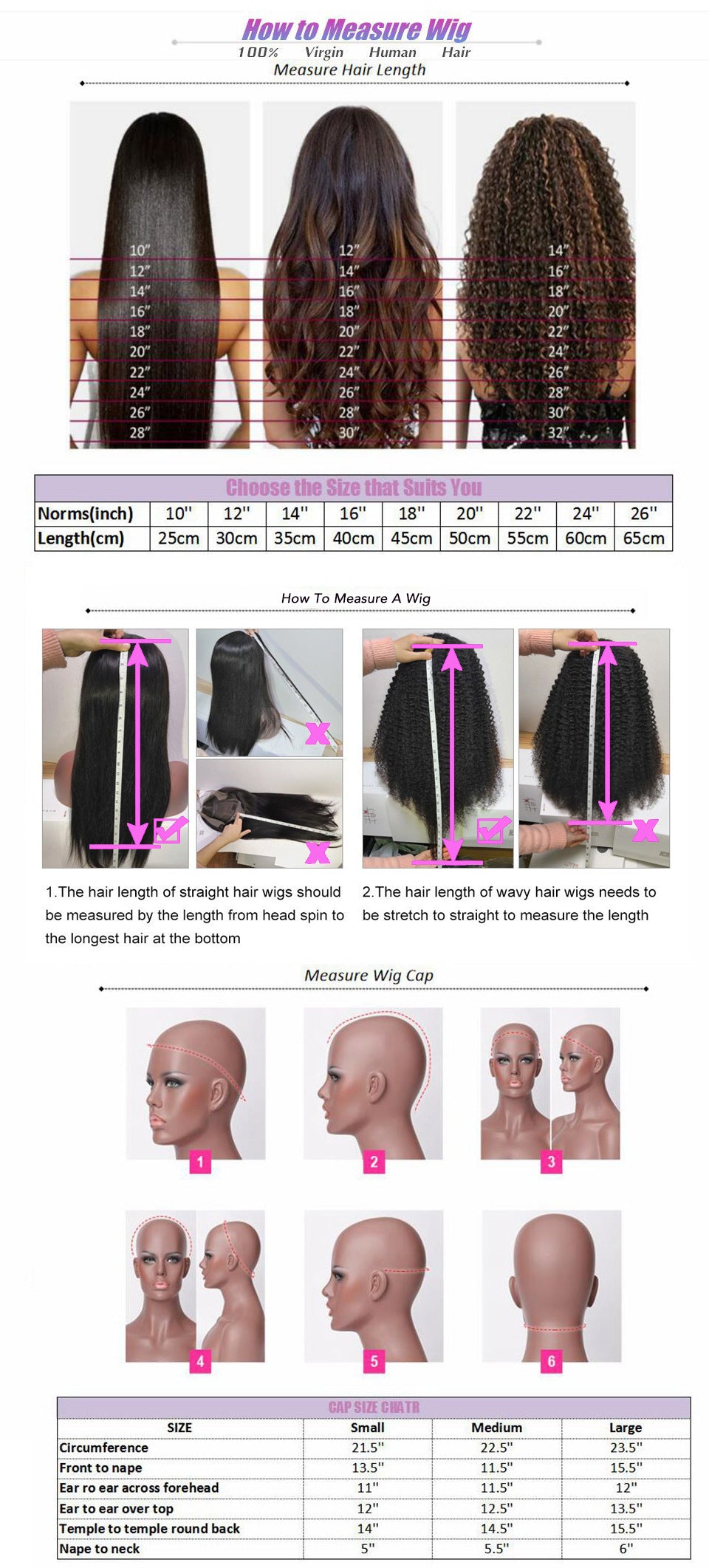 "Lavender Blue"Body Wave Human Hair Lace Front Wig